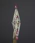 Preview: Antique beaded christmas tree topper, ca. 1930