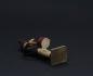Preview: Grulich nativity figure " Mineworker / Musician with Drum " (7 cm)