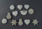 Preview: 12 Cardboard ornaments, ca. 1930
