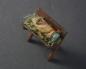 Preview: Grulicher Krippenfigur " Krippe mit Baby Jesus " (5 cm)