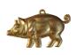 Preview: Schwein aus geprägtem Karton um 1940