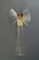 Preview: Spun glass ornament with santa scrap, ~ 1920