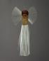 Preview: Spun glass ornament with santa scrap, ~ 1920