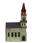Preview: Gebäude Kirche für eine Krippe,  19. Jh.