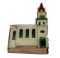 Preview: Gebäude Kirche für eine Krippe,  19. Jh.
