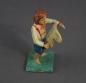 Preview: Grulicher Krippenfigur "Junge mit Steckenpferd" (7 cm)