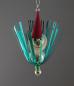 Preview: Beaded Glass Ornament, Santa