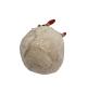 Preview: Heubach Spun Cotton Girl with Ski on snow ball, ca. 1900