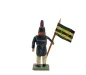 Preview: Grulicher Bergmann mit Fahne, um 1970  (7 cm)