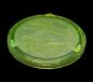 Preview: Uranium glass platter, ca. 1930, Curt Schlevogt Gablonz / Heinrich Hoffmann