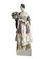 Preview: Art Nouveau ceramic figure, Bechyne, ca. 1900