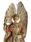 Preview: Prächtig gekleidete Krippenfigur / Engel um 1800