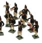 Preview: 16 Grulicher Musikanten, Bergmann Bergbau Feuerwehr Kapelle (7 cm)