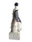 Preview: Art Nouveau ceramic figure, Bechyne, ca. 1900