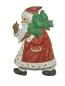 Preview: Großer Nikolaus aus geprägtem Karton, um 1920