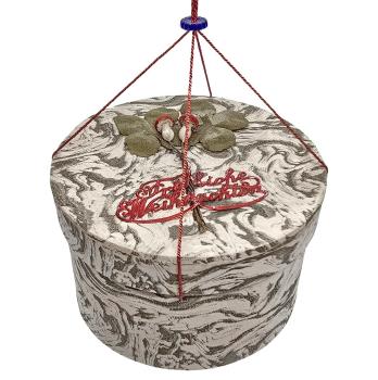 Antiker Candy Container, Box für den Christbaum um 1920