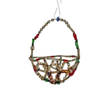 Preview: Gablonzer Ornament Körbchen um 1930