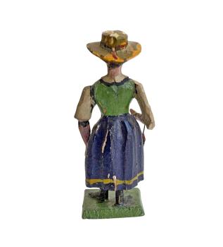 Preview: Woman with Handbag, ~ 1900  (7 cm)