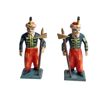 2 Orientalische Torwächter (7 cm)