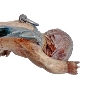 Preview: Kleiner Putto, Holz geschnitzt, 19. Jahrhundert