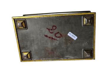 Antique tin box / Christmas motif