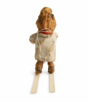 Preview: Nikolaus / Weihnachtsmann aus Watte, um 1900