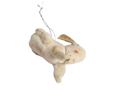 Preview: Hase aus Watte um 1900