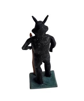 Grulich Devil / Krampus with club  (7 cm)
