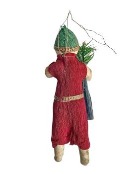 Preview: Wattefigur, Nikolaus / Weihnachtsmann um 1910
