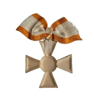 Cotillon Orden, geprägte Pappe, um 1880/1900, Preußen, Roter-Adler-Orden