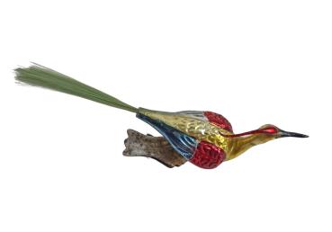 Peacock / Bird on clip, ~ 1930