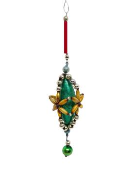 Beaded Gablonz Ornament, 20s