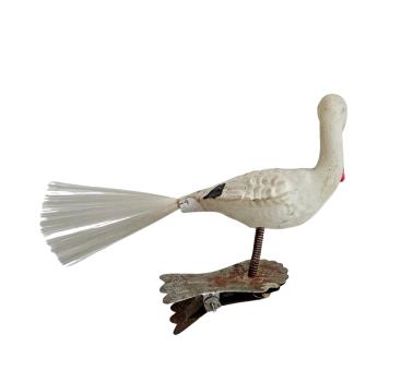 Stork / Bird on clip, ~ 1930