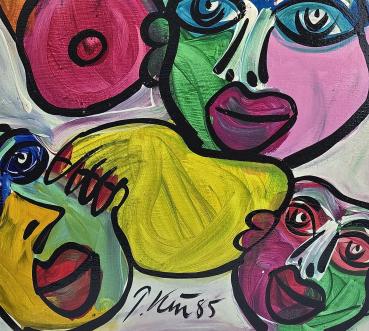 Peter Robert Keil (b. 1942 Züllichau), "Life on the Reeperbahn in Hamburg"