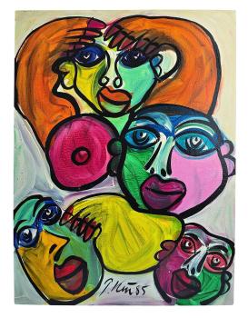 Peter Robert Keil (b. 1942 Züllichau), "Life on the Reeperbahn in Hamburg"