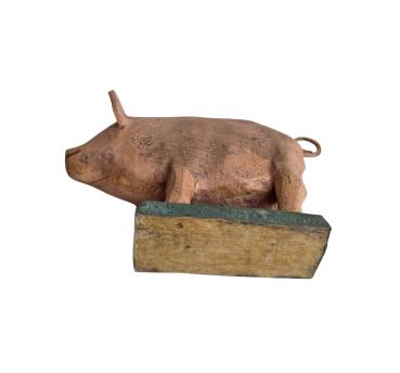 Grulich nativity figure, Pig