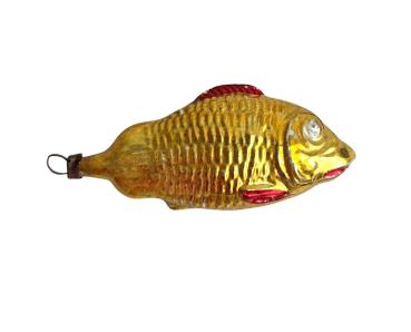Glasornament Fisch, ~ 1930