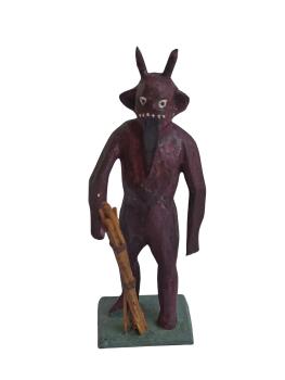 Grulich Devil / Krampus with rod  (10 cm)