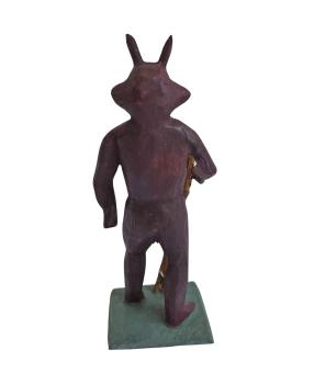 Grulicher Krampus / Teufel mit Rute (10 cm)