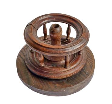 Christmas tree stand, wood, 20s