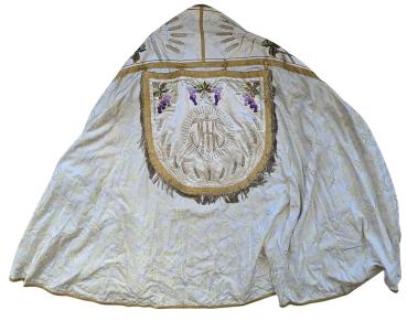 Rauchmantel - Chormantel, Messgewand, Vestment, Pluviale, Ornat ~ 1920