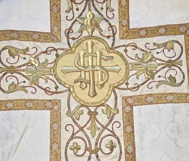 White Chasuble, Pluviale, cope, vestment, ~ 1900