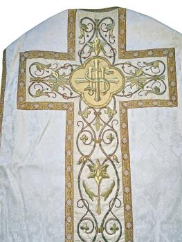 White Chasuble, Pluviale, cope, vestment, ~ 1900