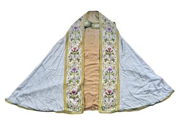 Rauchmantel - Chormantel, Messgewand, Vestment, Pluviale, Ornat ~ 1920