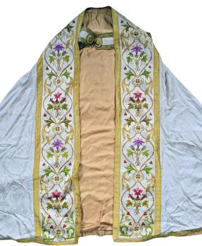 Rauchmantel - Chormantel, Messgewand, Vestment, Pluviale, Ornat ~ 1920