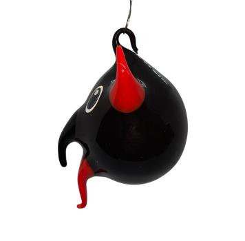 Kopf Teufel / Krampus, Glas, 2. Hälfte 20. Jahrhundert