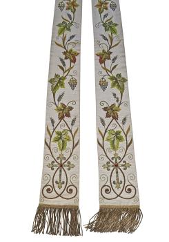 Antique Stole for Vestment, Casuble, Ornat, ~ 1900