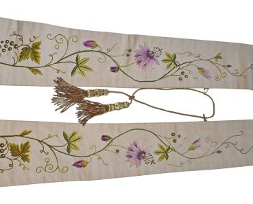 Antique Stole for Vestment, Casuble, dated 1931