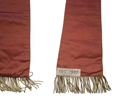 Antique Stole for Vestment, Casuble, dated 1931