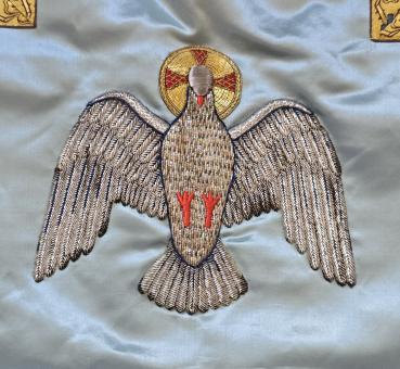 Antique chasuble, vestment, Ornat, ~ 1900/1920